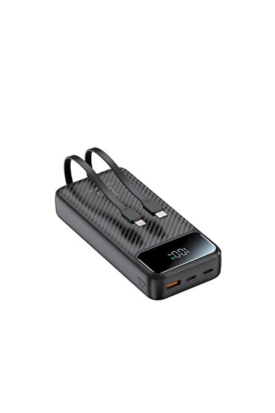 Generic Ultra Fast Charge Powerbank 20000mAh Built-in Cable Lightweight for T...