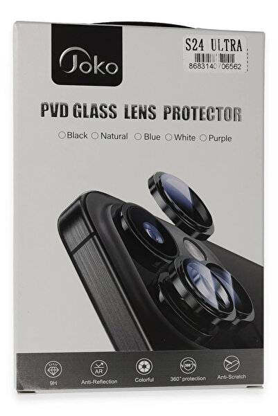 ZEMİRA HOME Joko Samsung Galaxy S24 Ultra Pvd Metal Camera Lens - Deep Purple