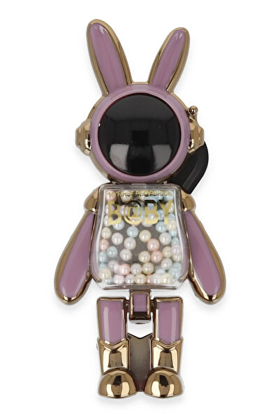 POYRAZ MARKET نيوفايس أسترو ستاند أرنب رائد الفضاء - أرجواني