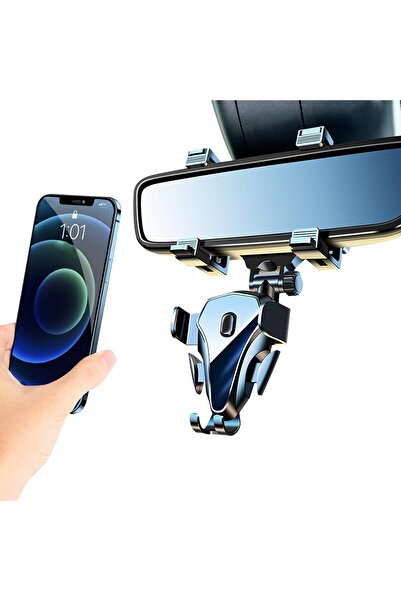 Generic ملحقات مرآة الرؤية الخلفية مع حامل هاتف قابل للسحب للسيارة من سيوسي، ...