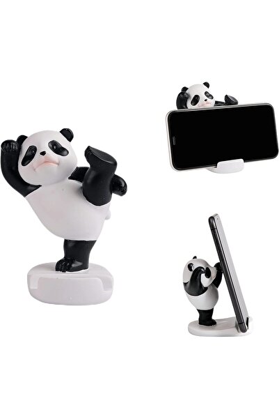 Generic Kawaii Phone Stand for Desk, Panda Smartphone Stand, Animal Desk Acce...