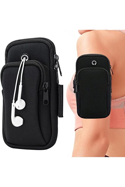 Generic Running Phone Holder Gym Armband Arm Bag for iPhone 17 Pro Max 16 15 ...