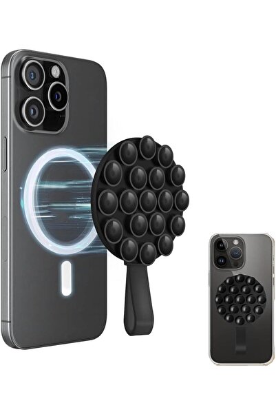 Generic جراب هاتف سيليكون لاصق من جودرن، حامل هاتف مغناطيسي قوي التثبيت، مناس...