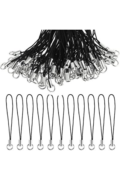 Generic 100 Pcs Phone Charm Strings, Detachable Keychain Strings Sturdy Phone...