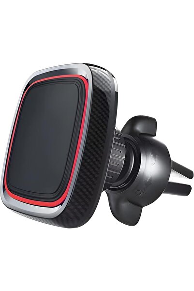Generic حامل هاتف مغناطيسي للسيارة، أحمر، حامل هاتف للسيارة، آمن، يُثبت على ل...