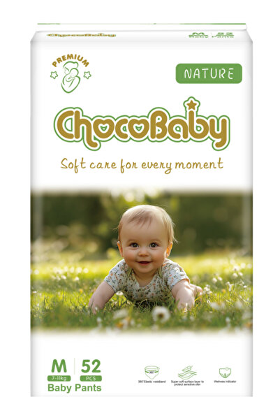 None ChocoBaby Baby Pants Disposable Pull-Up Diapers Soft Breathable Leak-Proof