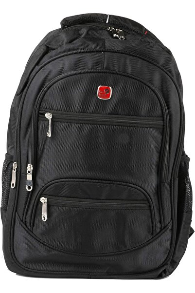Generic New Travel laptop backpack for Men, black - 3613