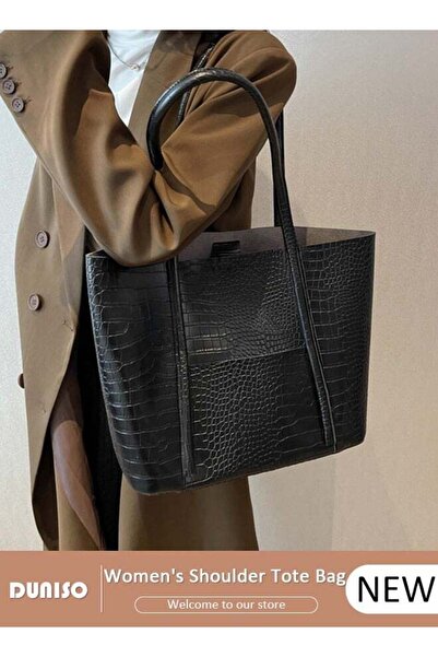 DOMEET Women's Shoulder Tote Bag Faux Leather Handbag for Women Large Capacit...