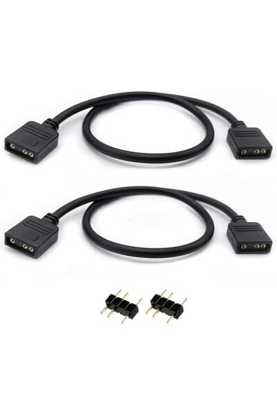 Generic كابل تمديد زنبركي على شكل حرف X، قطعتان من كابلات تمديد الكمبيوتر الس...