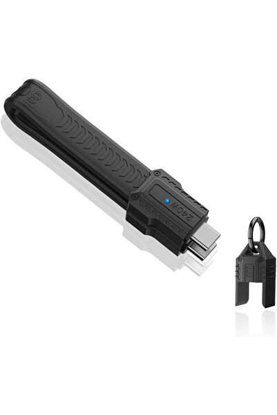 Generic كابل USB-C قصير إلى USB-C (13 سم/5 بوصات) - شحن سريع بقدرة 240 واط ون...