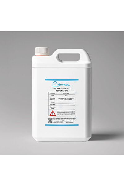 KİMYASAL EVİ Betaıne 35-cocoamıdopropyl Betaıne Hammadde 5 kg