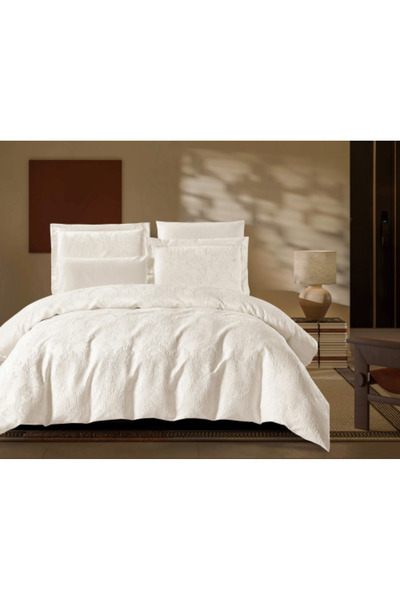 Alhabib bedding Luxury Jacquard Cotton Double Bedspread Set, fits a 200x200cm...