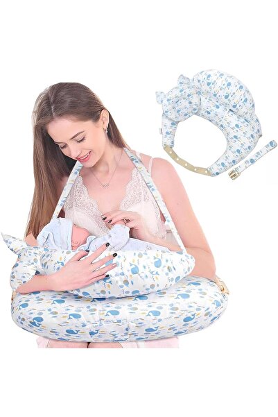 Ominii Baby Feeding Pillow Adjustable Breast Feeding Nursing Maternity Pillow...