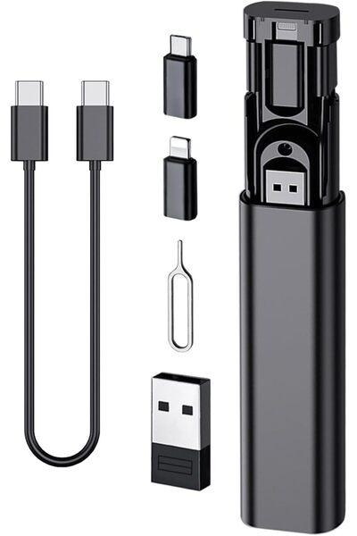 Generic Tazweeq Multi USB Charging Adapter Cable Kit, USB C to Ligh-ting Adap...