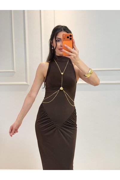 Miyasa Fish model dress with accessories