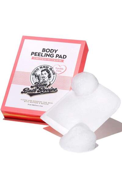 Mom's bath وسادات تقشير الجسم من مومز باث ريسبي - للعناية بالبشرة الحساسة 25 ...