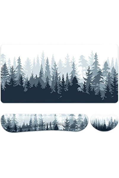 Generic مجموعة كبيرة من وسادات الماوس، وسادة ماوس ولوحة مفاتيح، دعامة للمعصم،...