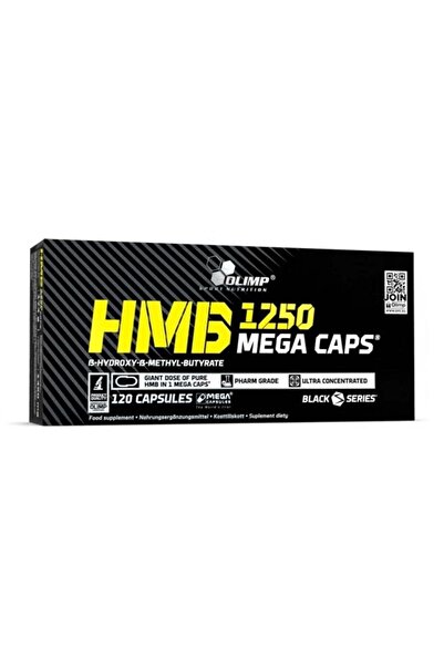 Olimp HMB 1250 Mega Caps Muscle Support Supplement 120 Capsules