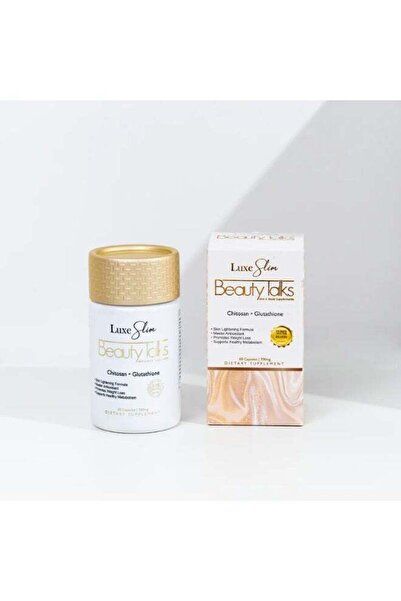 Luxe Slim كبسولات بيوتي توكس من الكيتوزان والجلوتاثيون