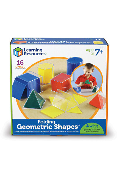 Learning Resources Forme geometrice pliante - 16 piese