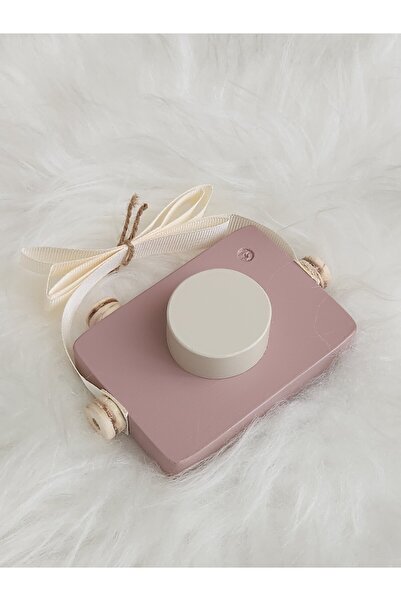 Yoyowoods Ahşap Fotoğraf Makinesi (Gülpembe)