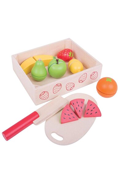 BIGJIGS Toys Set fructe feliate