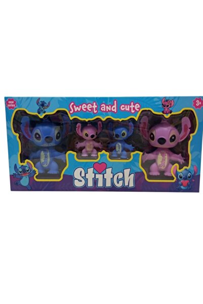 TOPROCKSTORE Kutulu 4'lü Stitch