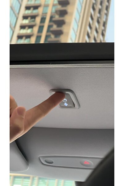 Farmahanem Tesla Model Y uyumlu (Juniper) Elektronik/elektrikli Tavan Perdesi