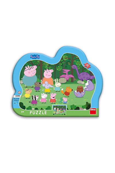 Dino Puzzle cu rama - Peppa Pig (25 piese)