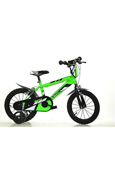 Dino Bikes Зелен детски велосипед 16"