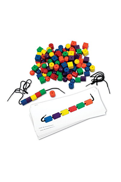 Learning Resources Σετ από χάντρες και κάρτες