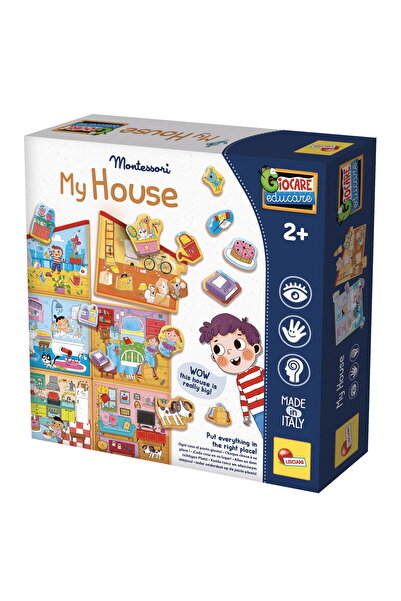 Lisciani Montessori game - My tidy house