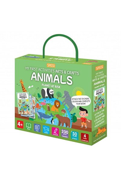 SASSI Първи комплект за рисуване и занаяти - Малки животни
