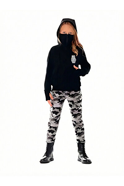 Flaubert Snow Mask Ninja Unisex Zippered Sweatshirt Cardigan 3 Yarn Thick Zip...