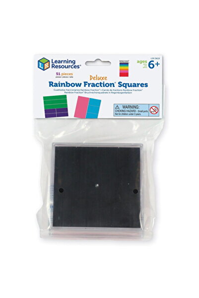Learning Resources Геометрия на дроби - Квадрати