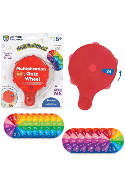 Learning Resources Set activitati educative - Rotita cu tabla inmultirii