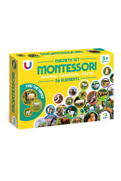 Dodo Set magneti Montessori - Animale de la ferma