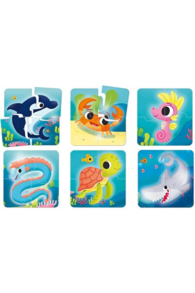 Lisciani Puzzle - Sea animals