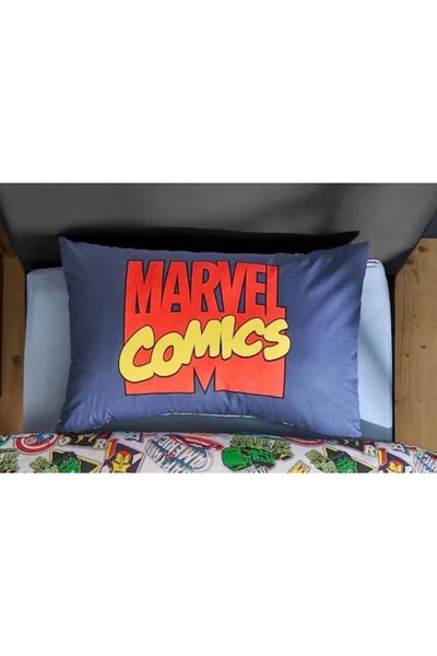 Taç Zorluteks Marvel Patterned 100% Cotton Fabric 1 Piece Pillowcase 50X70 cm