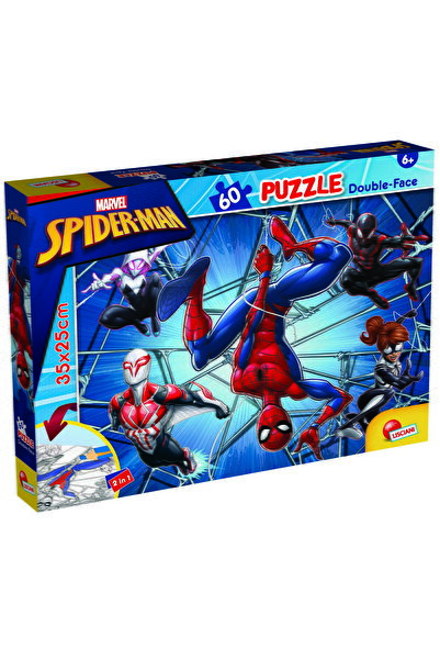 Lisciani Puzzle de colorat - Spiderman (60 de piese)