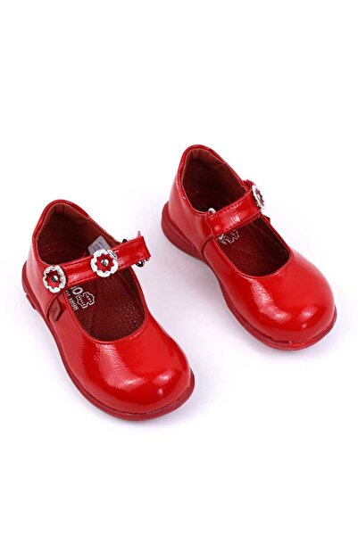 tino Lightweight children's shoes with decorated strap 1527-RED