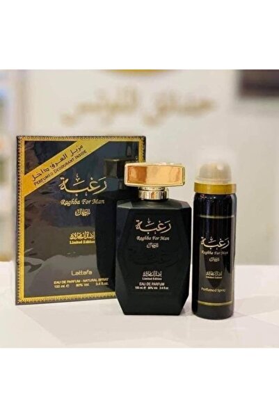 Lataffa Raghba for Man Eau de Parfum, Limited Edition, 100ml, 80% Vol, Natura...