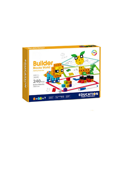 Bufnitel Set de constructie STEAM - Invatam si ne distram (240 piese)