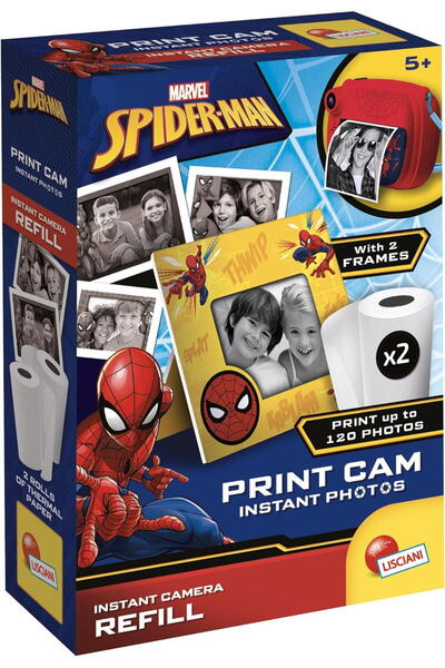 Lisciani Set 2 role rezerva pentru Camera foto instant - Spiderman