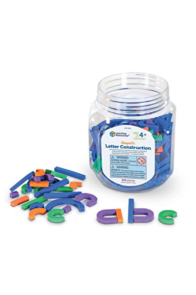 Learning Resources Magnetic construction set - Letters and numbers