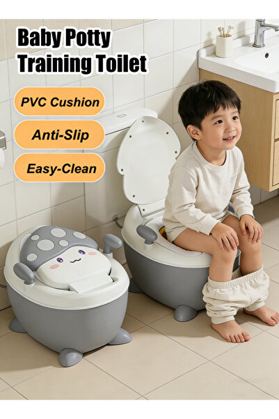 Generic Baby Potty Training Seat Baby Toilet with Seat Pad Kids Potty Chair S...