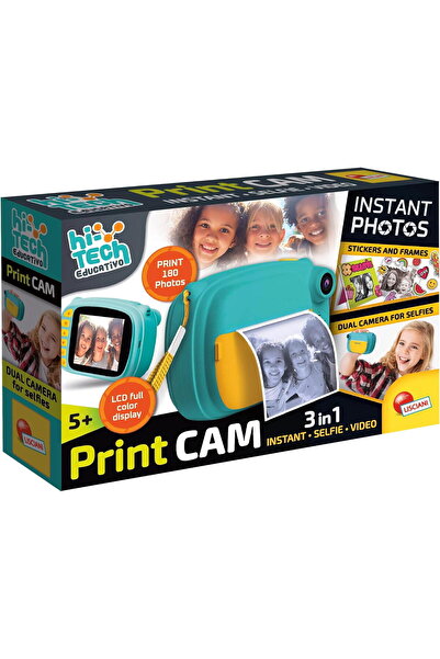 Lisciani Camera foto instant 3 in 1