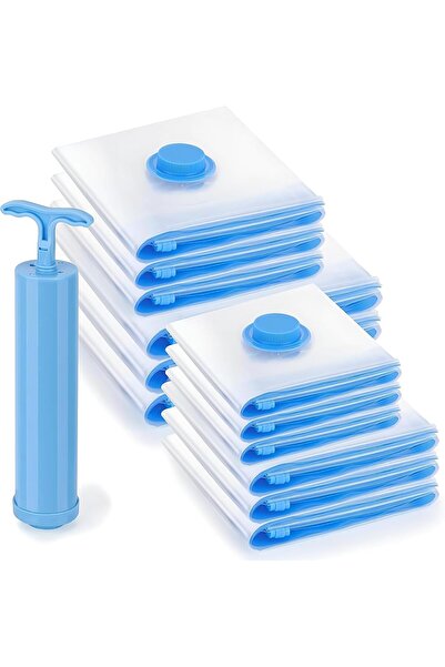 Anmi Vacuum Storage Bags - 12 Pack (3 Jumbo, 3 Large, 3 Medium, 3 Small) With...