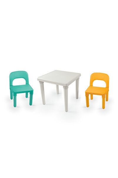 Dolu Set de masa cu scaune - Pastel