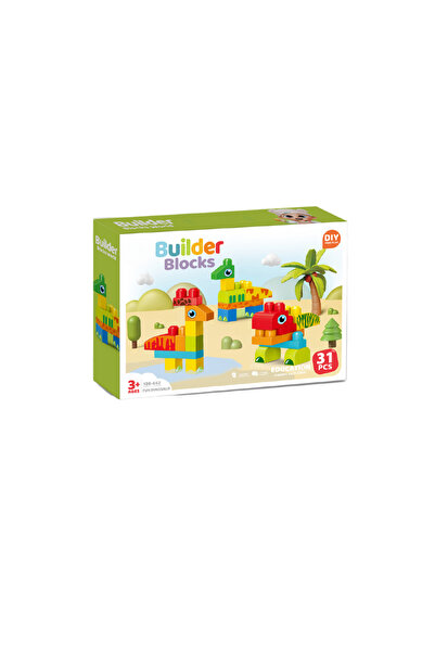 Bufnitel Set de constructie STEAM - Dinozauri haiosi (31 piese)